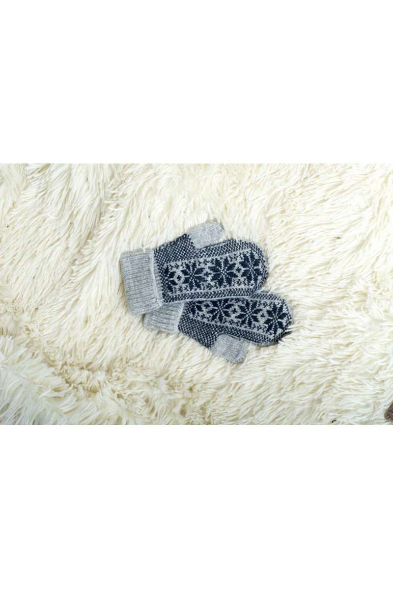 Рукавички дитячі Сніжинка джинс