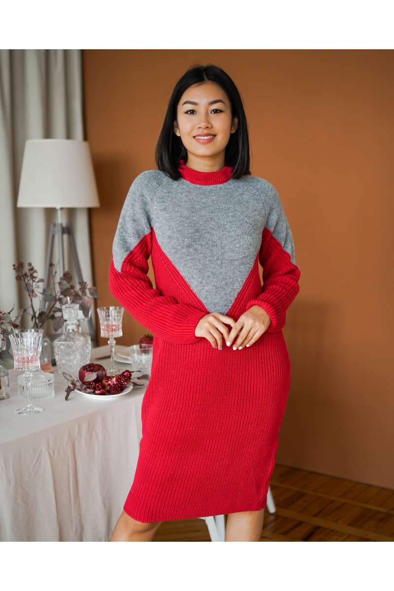 Сукня дизайнерська Ілона червоний